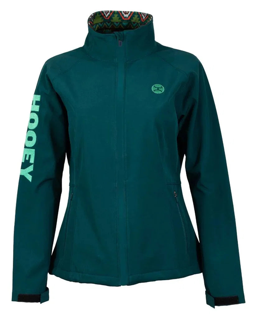 Hooey Girl's Teal Softshell Jacket