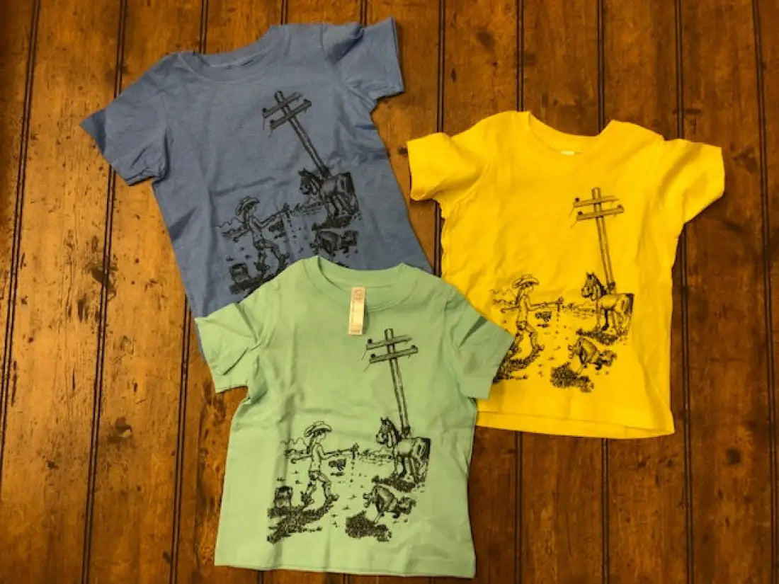 Girl’s Lil’ Cowgirl Branding T-Shirt Girl’s Toddler Top