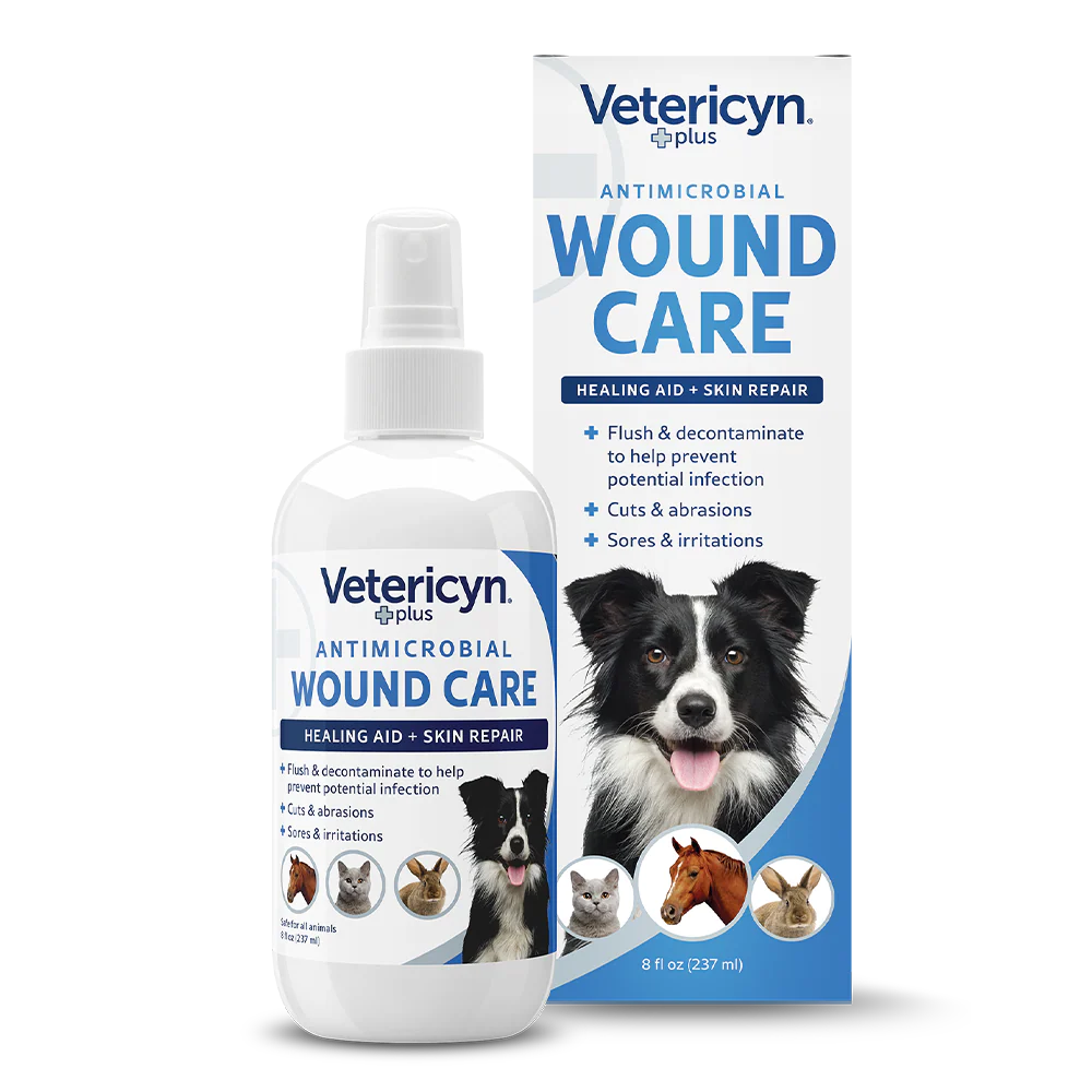 Vetericyn Plus® Antimicrobial All Animal Wound and Skin Care