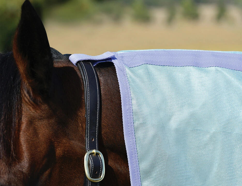 Sale Saxon Mesh Fly Sheet With Gusset Belly Wrap & Combo Neck