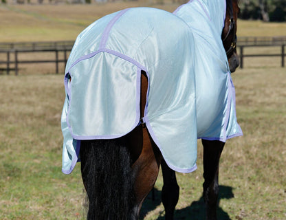 Sale Saxon Mesh Fly Sheet With Gusset Belly Wrap & Combo Neck