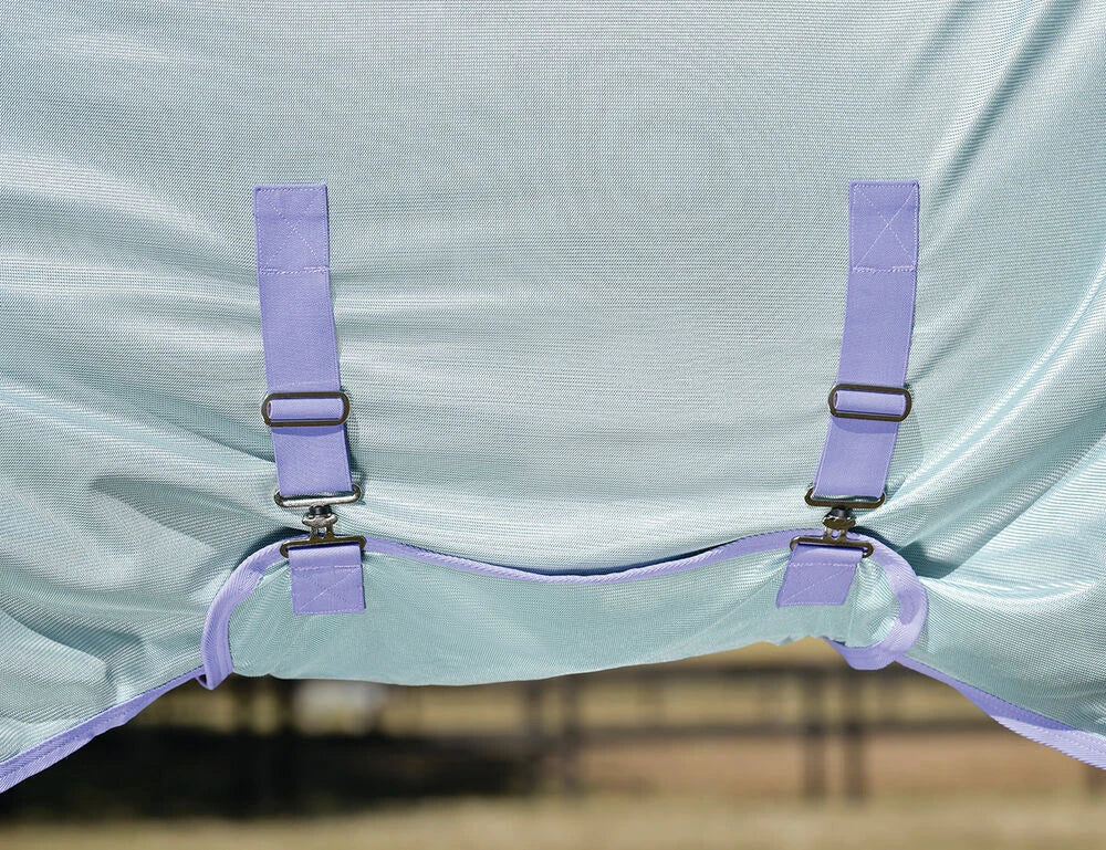 Sale Saxon Mesh Fly Sheet With Gusset Belly Wrap & Combo Neck