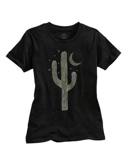 Tin Haul Women's Starry Night Cactus T-Shirt