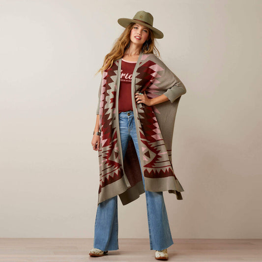 Ariat Women's Serape Style Cardigan