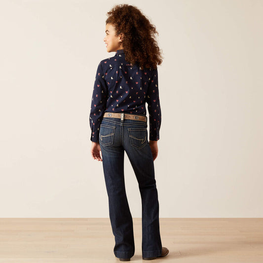 Ariat Girl's R.E.A.L. Selma Trouser Jean