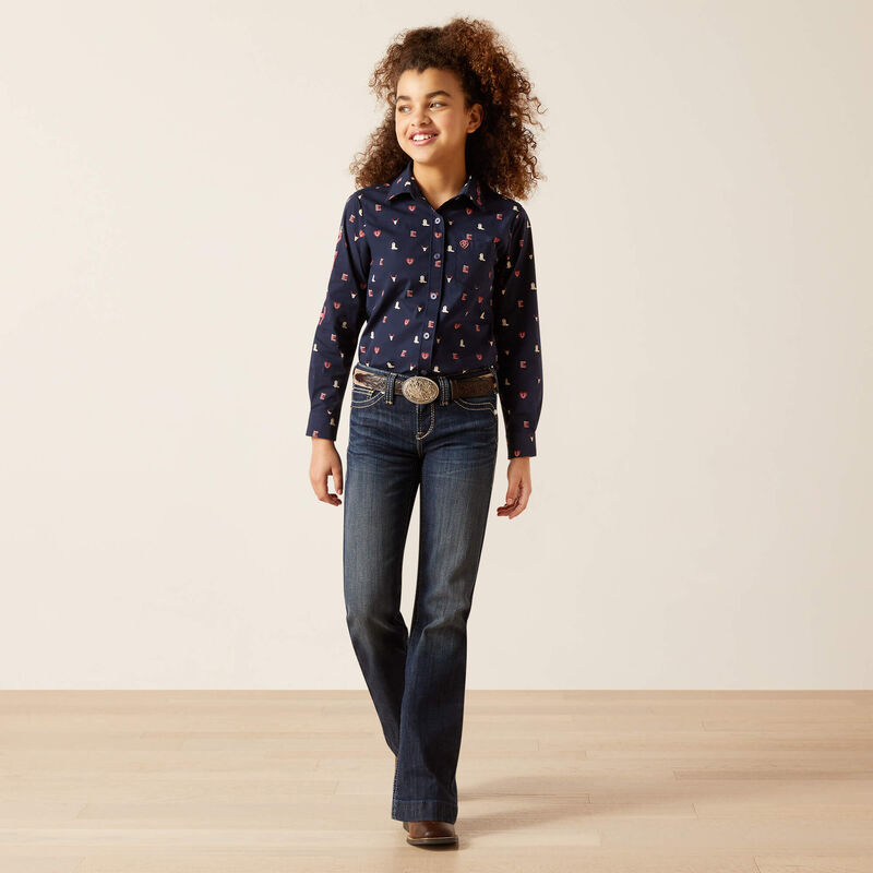 Ariat Girl's R.E.A.L. Selma Trouser Jean