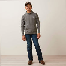 Load image into Gallery viewer, Ariat Boy&#39;s Heather Gray Camo Corps Hoodie
