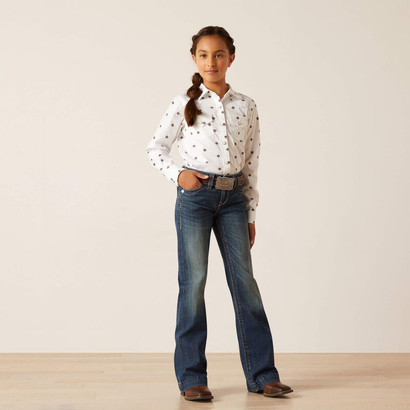 Ariat Girl's R.E.A.L. Naz Pacific Trouser Jean