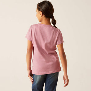 Ariat Girl's Rose Mesa Heather Shield T-Shirt