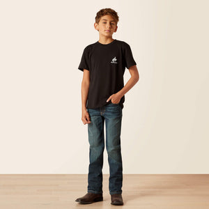 Ariat Boy's Bronco Flag T-Shirt