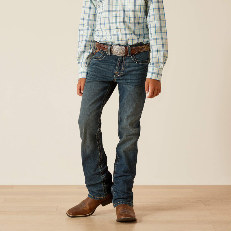 Ariat Boy's B5 Slim Durham Waco Straight Jean