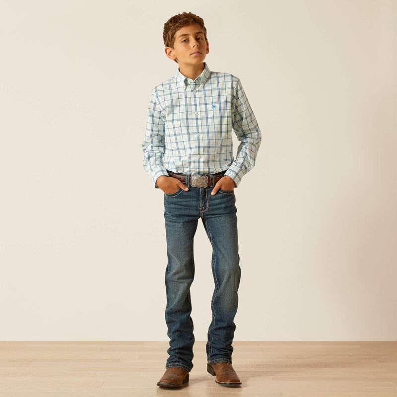 Ariat Boy's B5 Slim Durham Waco Straight Jean