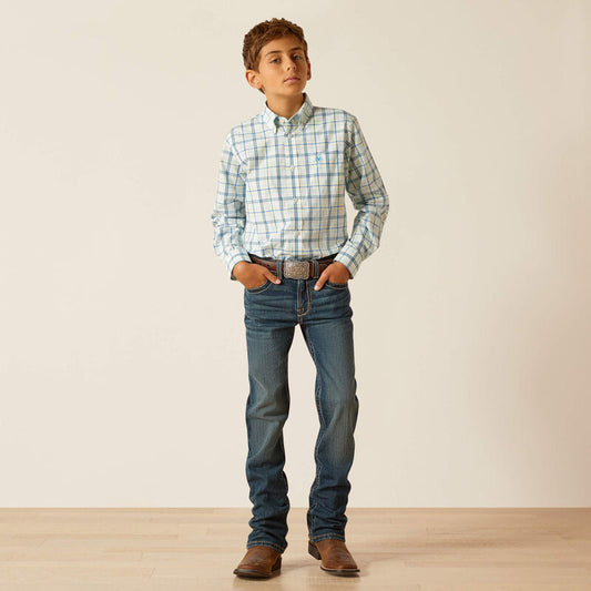 Ariat Boy's B5 Slim Durham Waco Straight Jean