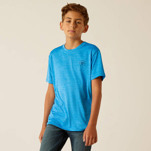 Ariat Boy's TEK Charger Southwestern Shield T-Shirt