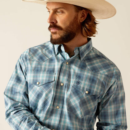 Ariat Men's Pro Series Blue Payton Western Shirt