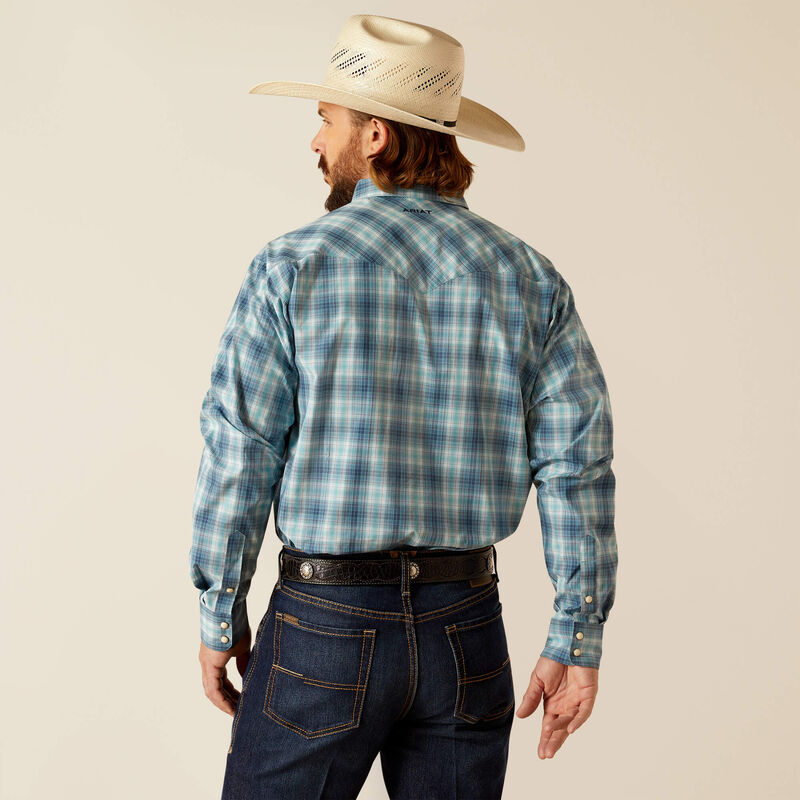 Ariat Men's Pro Series Blue Payton Western Shirt