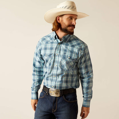 Ariat Men's Pro Series Blue Payton Western Shirt