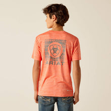 Load image into Gallery viewer, Ariat Boy&#39;s Charger Southwestern Shield TEK T-Shirt
