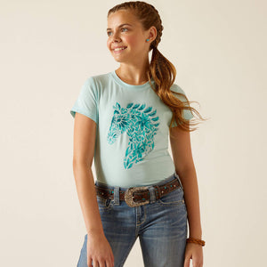 Ariat Girl's Floral Mosaic T-Shirt