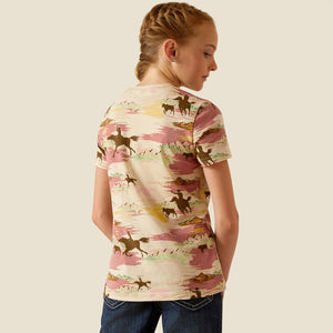 Ariat Girl's Roping Landscape T-Shirt