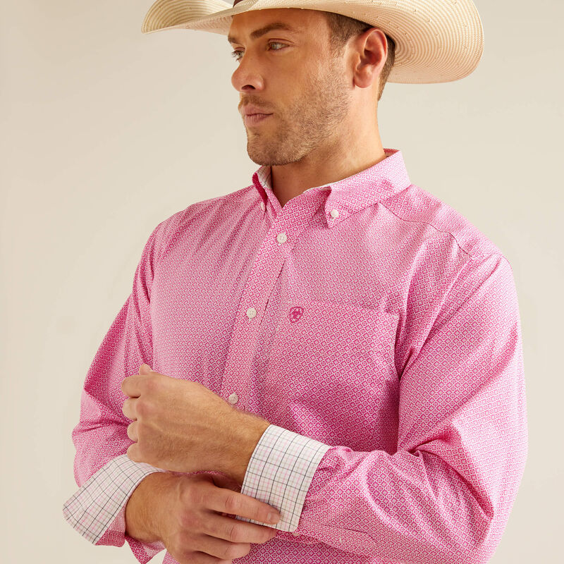 Ariat Men's Rose Violet Oden Western Shirt