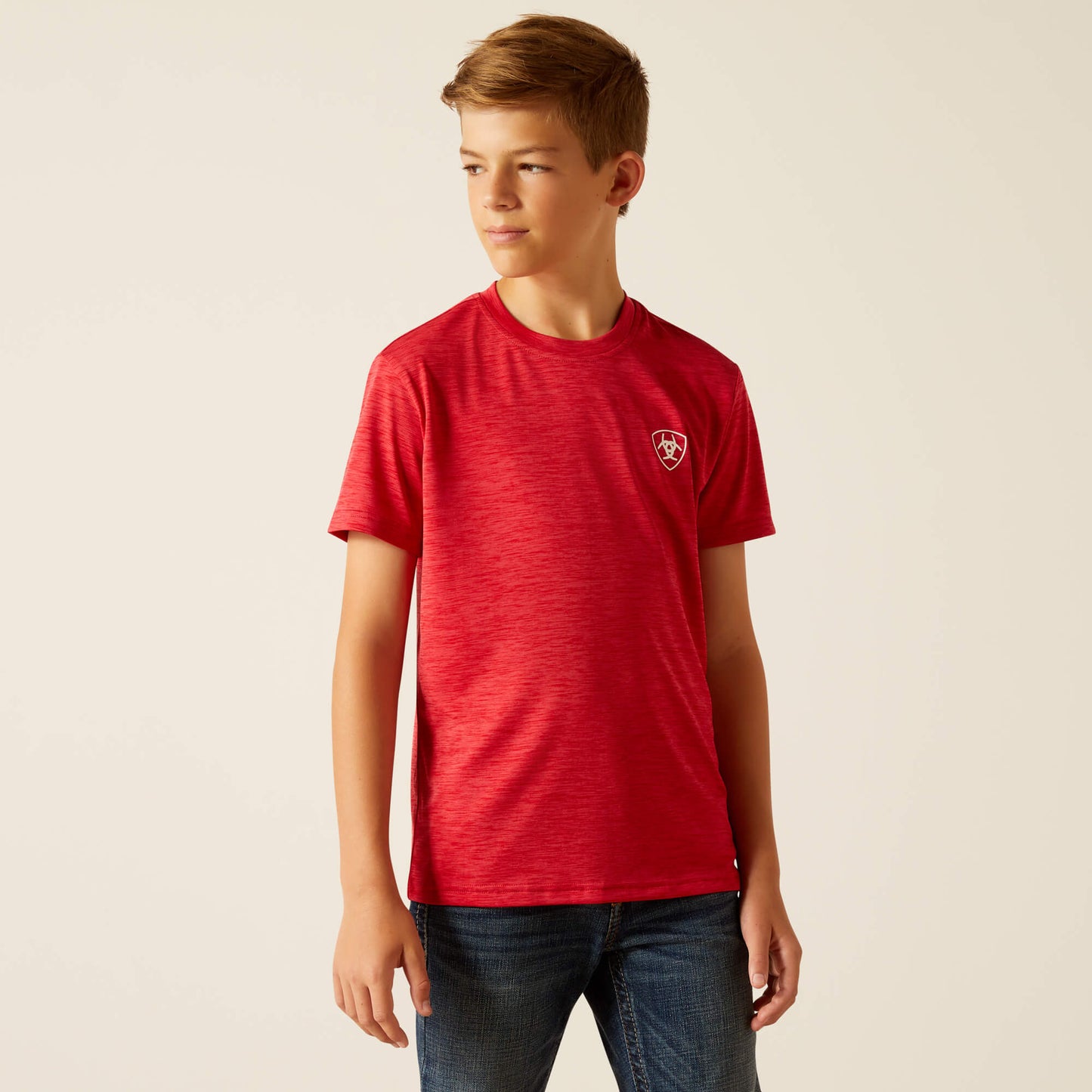 Ariat Boy's TEK Charger Crestline Chili Pepper T-Shirt