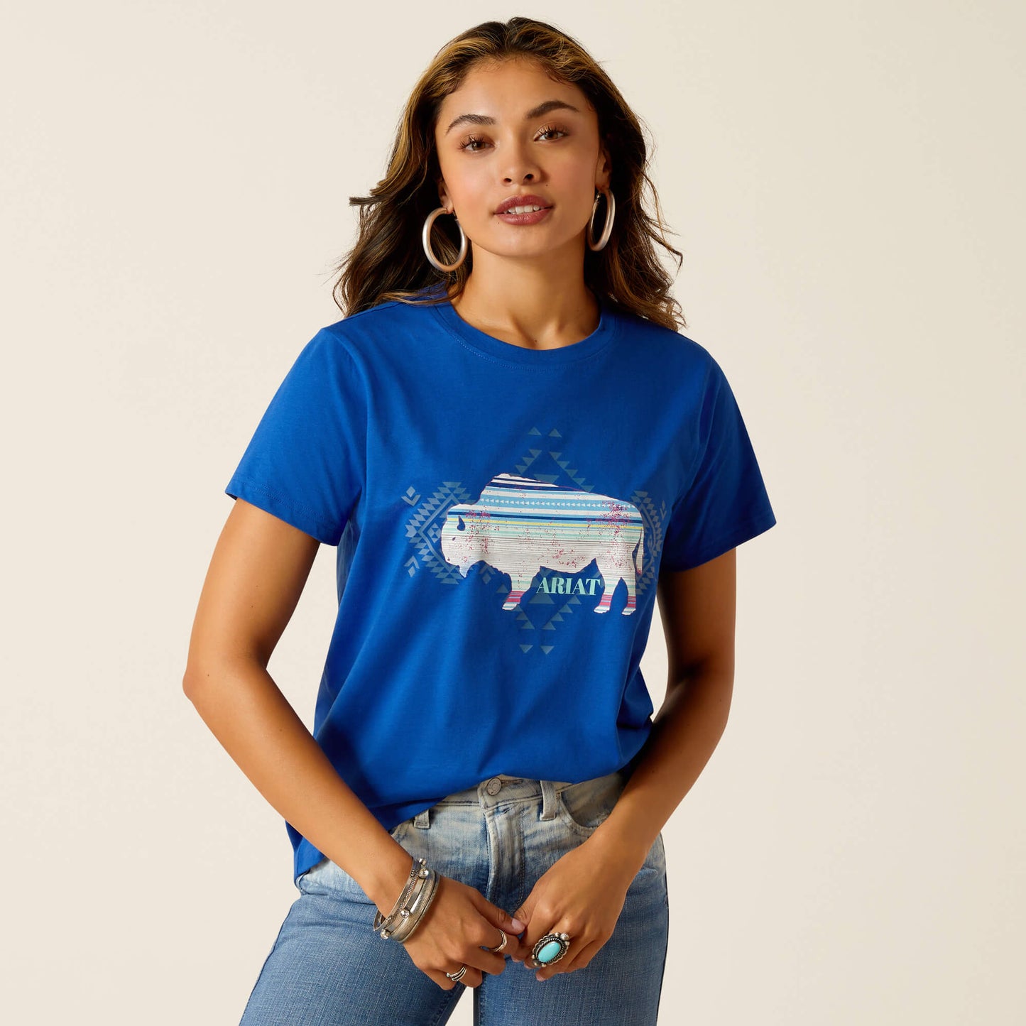 Ariat Women's Blue Buffalo T-Shirt