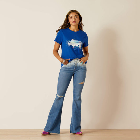 Ariat Women's Blue Buffalo T-Shirt