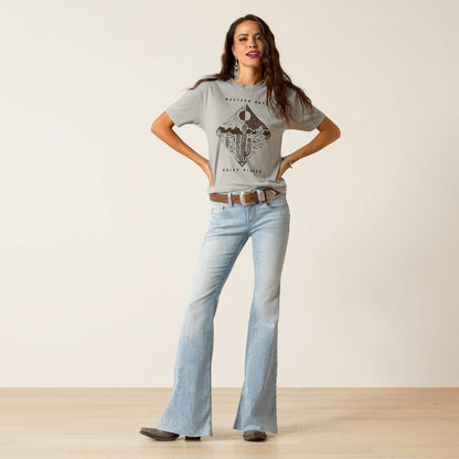 Ariat Women's Stone Heather Day & Night T-Shirt