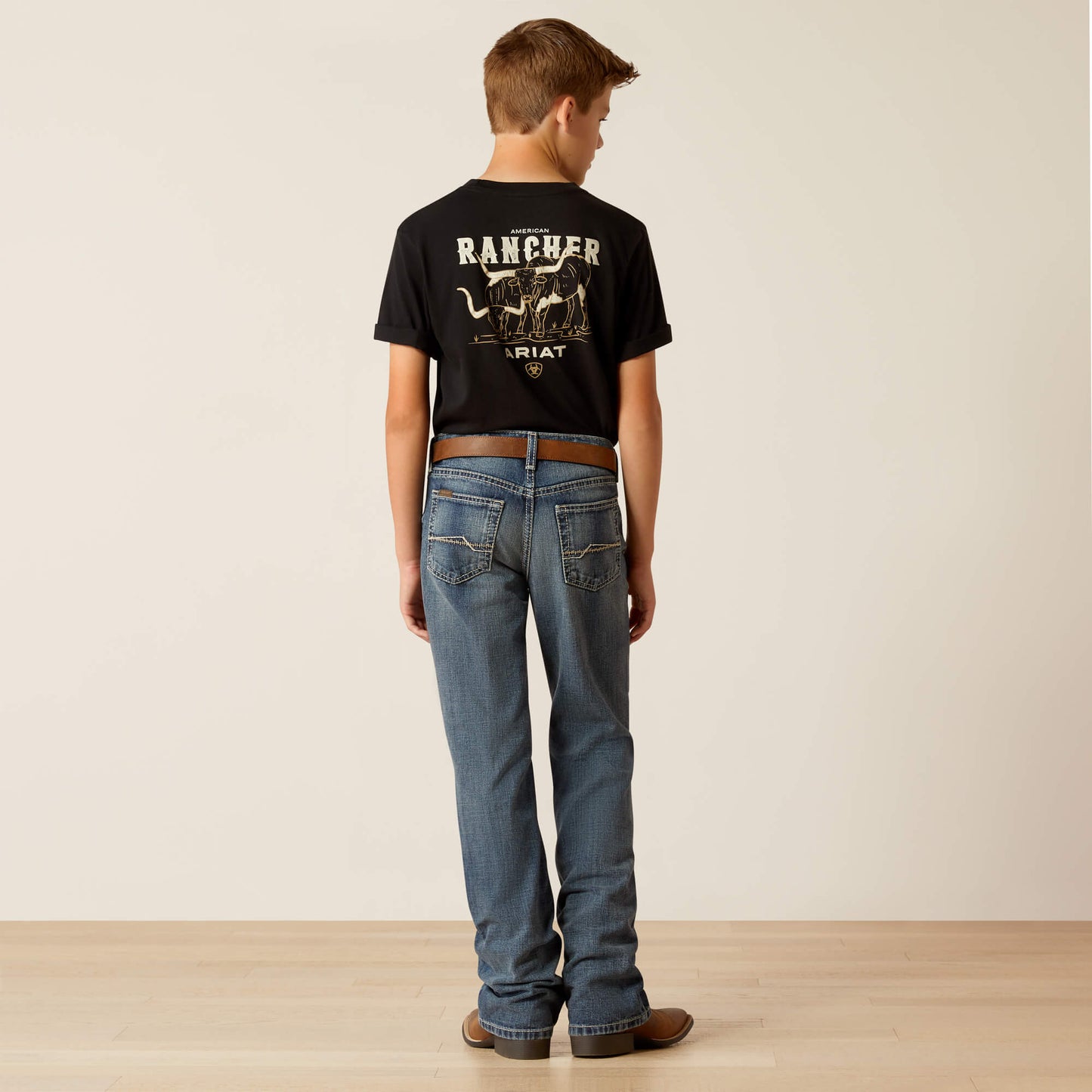 Ariat Boy's B4 Relaxed Durango Challenger Bootcut Jean