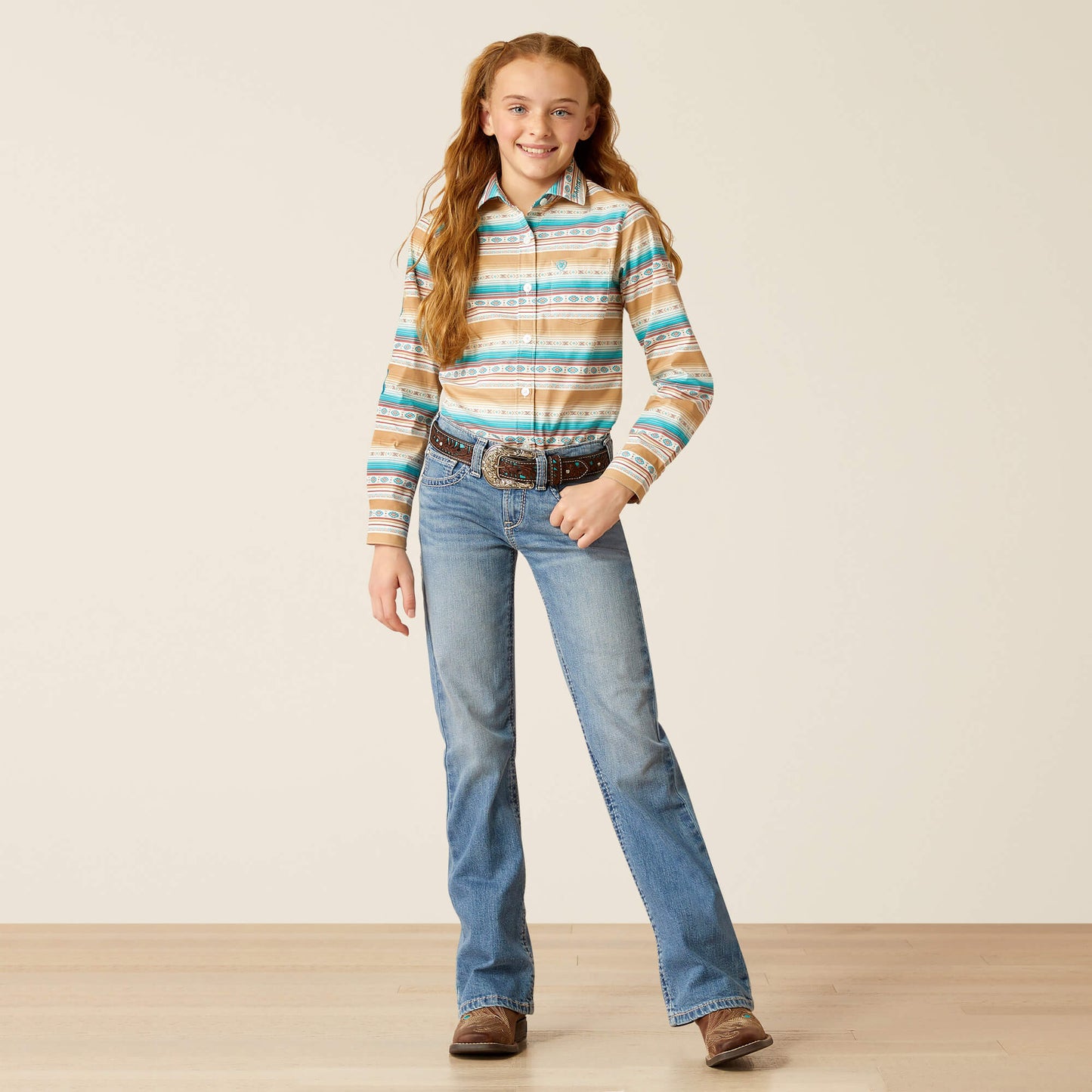 Ariat Girl's Mid Rise Lydia Tennessee Bootcut Jean