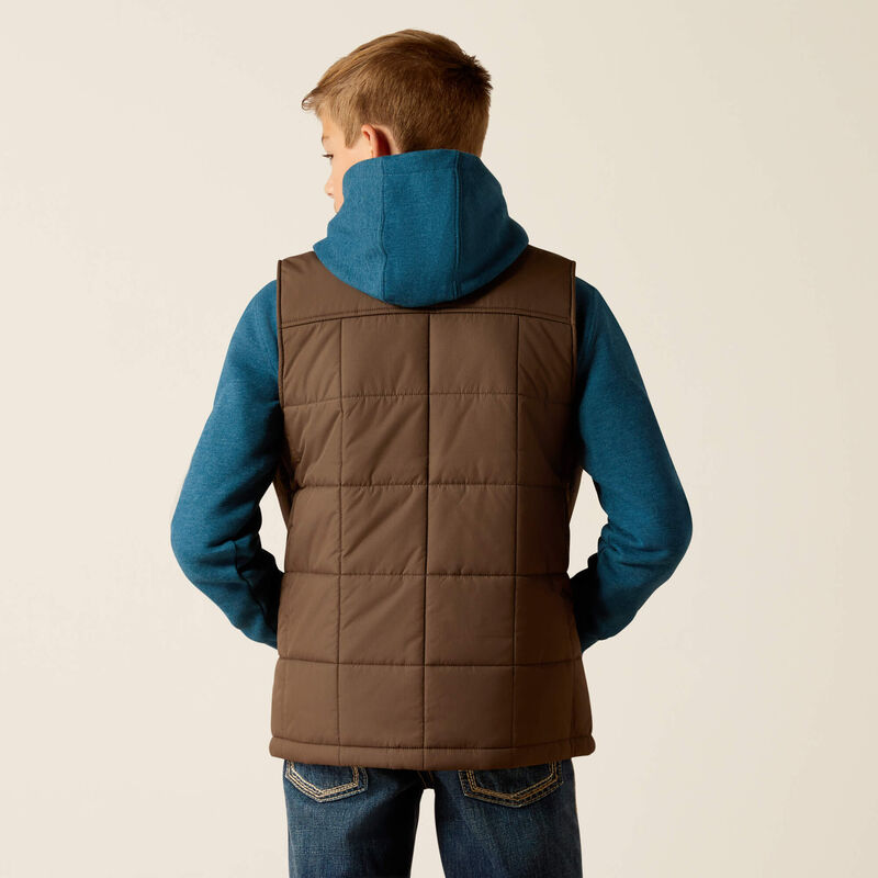 Ariat Boy's Banyan Bark Crius Insulated Vest