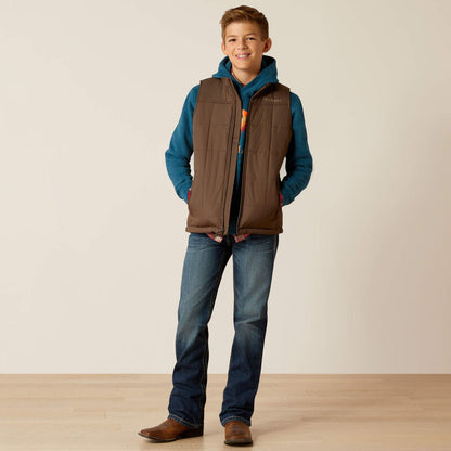 Ariat Boy's Banyan Bark Crius Insulated Vest