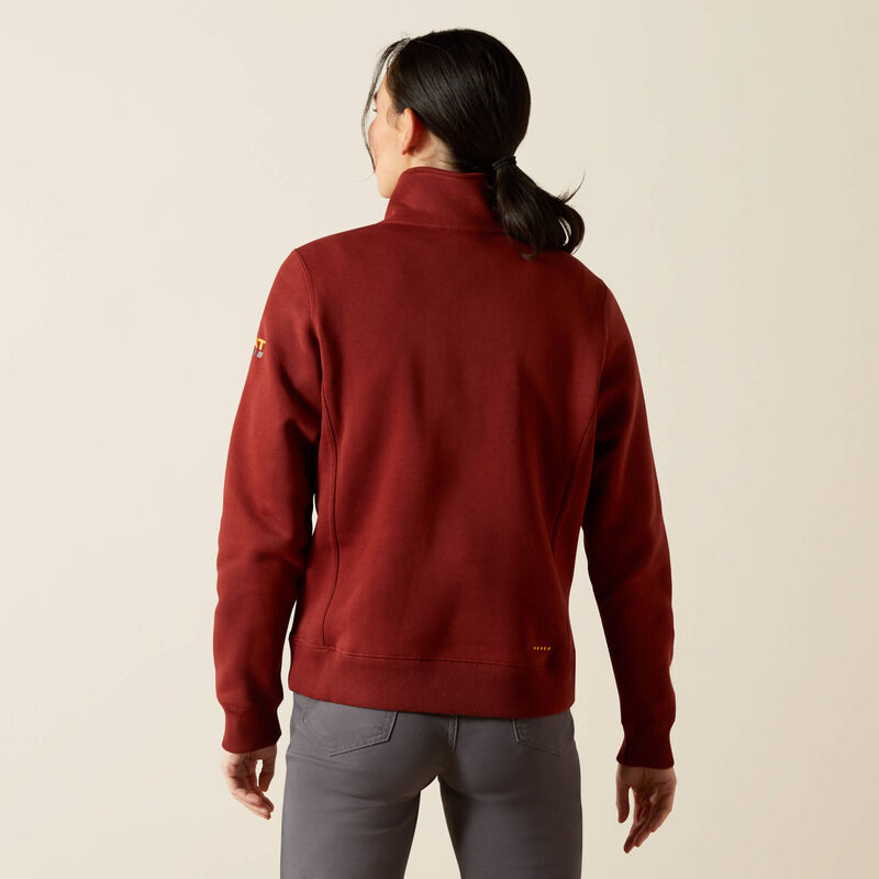 Ariat Women's Rebar Madder Funnel Neck Sweatshirt