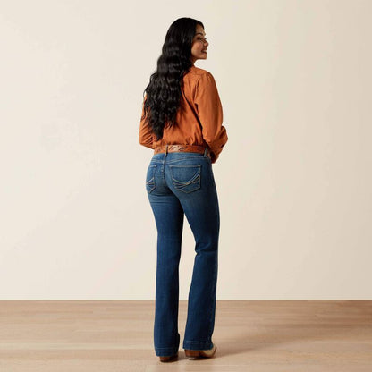 Ariat Women's Perfect Rise Leslie Vermont Slim Trouser Jean