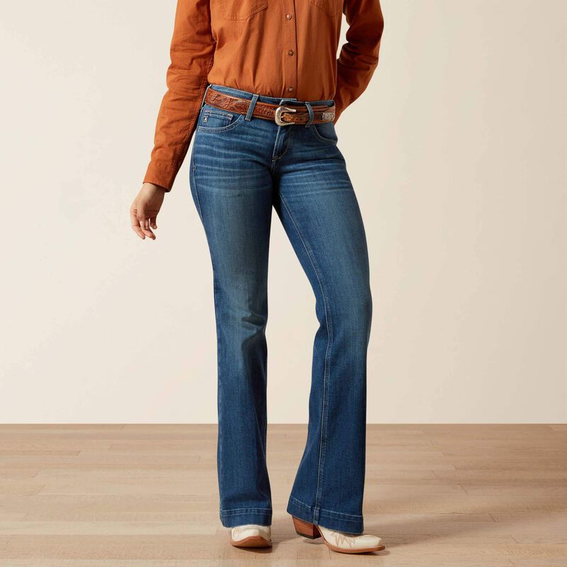 Ariat Women's Perfect Rise Leslie Vermont Slim Trouser Jean