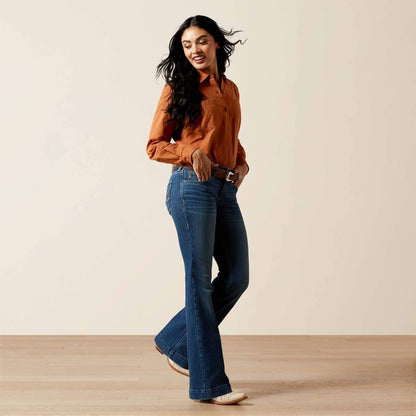 Ariat Women's Perfect Rise Leslie Vermont Slim Trouser Jean