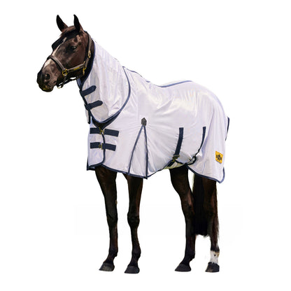 Saxon Mesh Combo Neck Fly Sheet with Belly Wrap