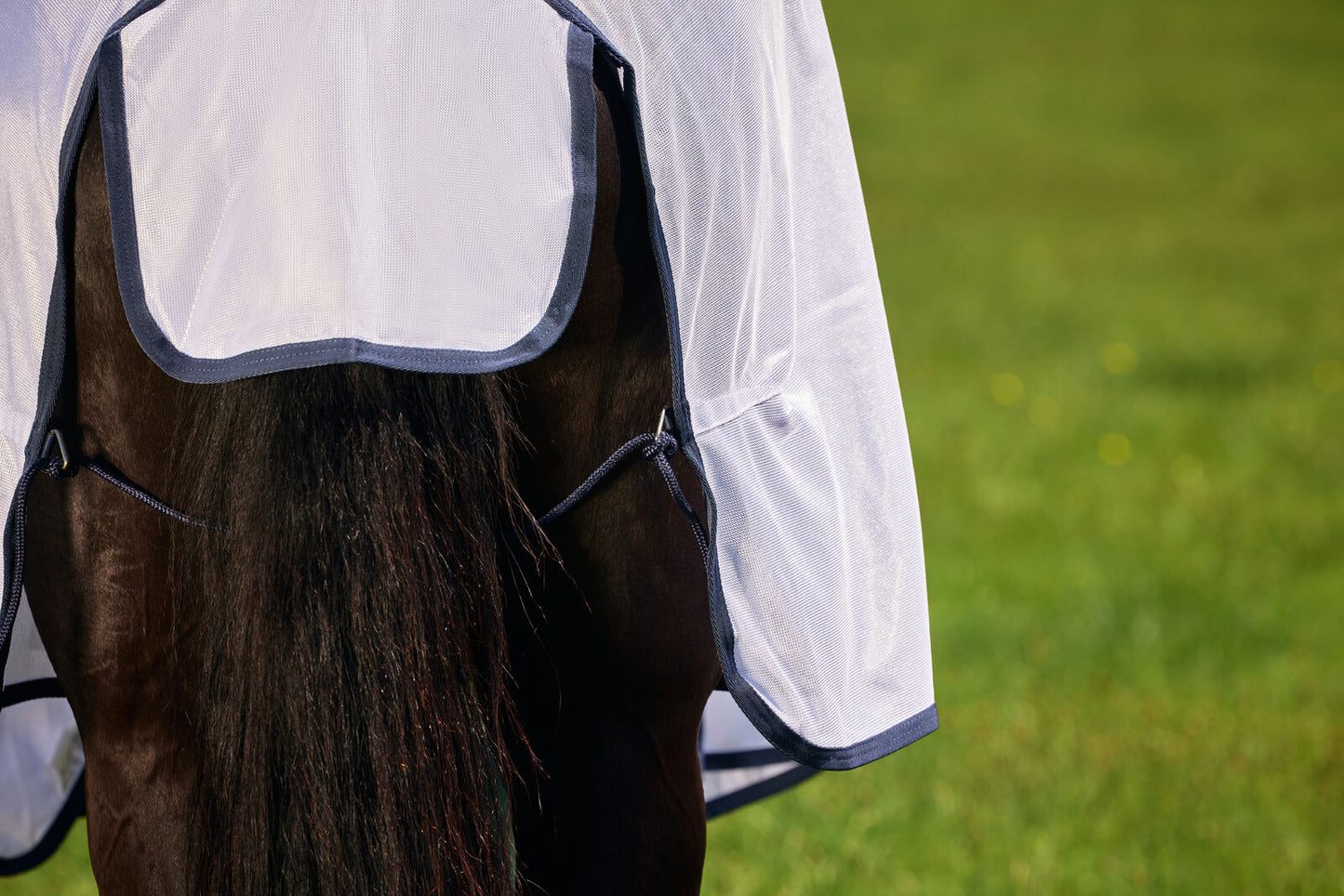 Saxon Mesh Fly Sheet with Belly Wrap