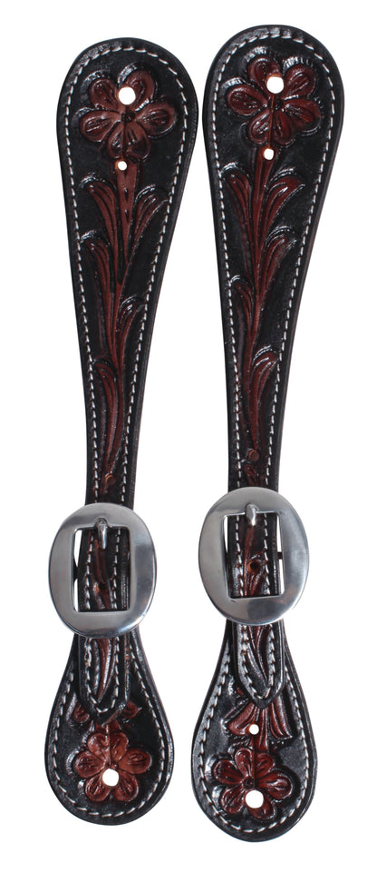 Professional's Choice Spur Straps - Floral