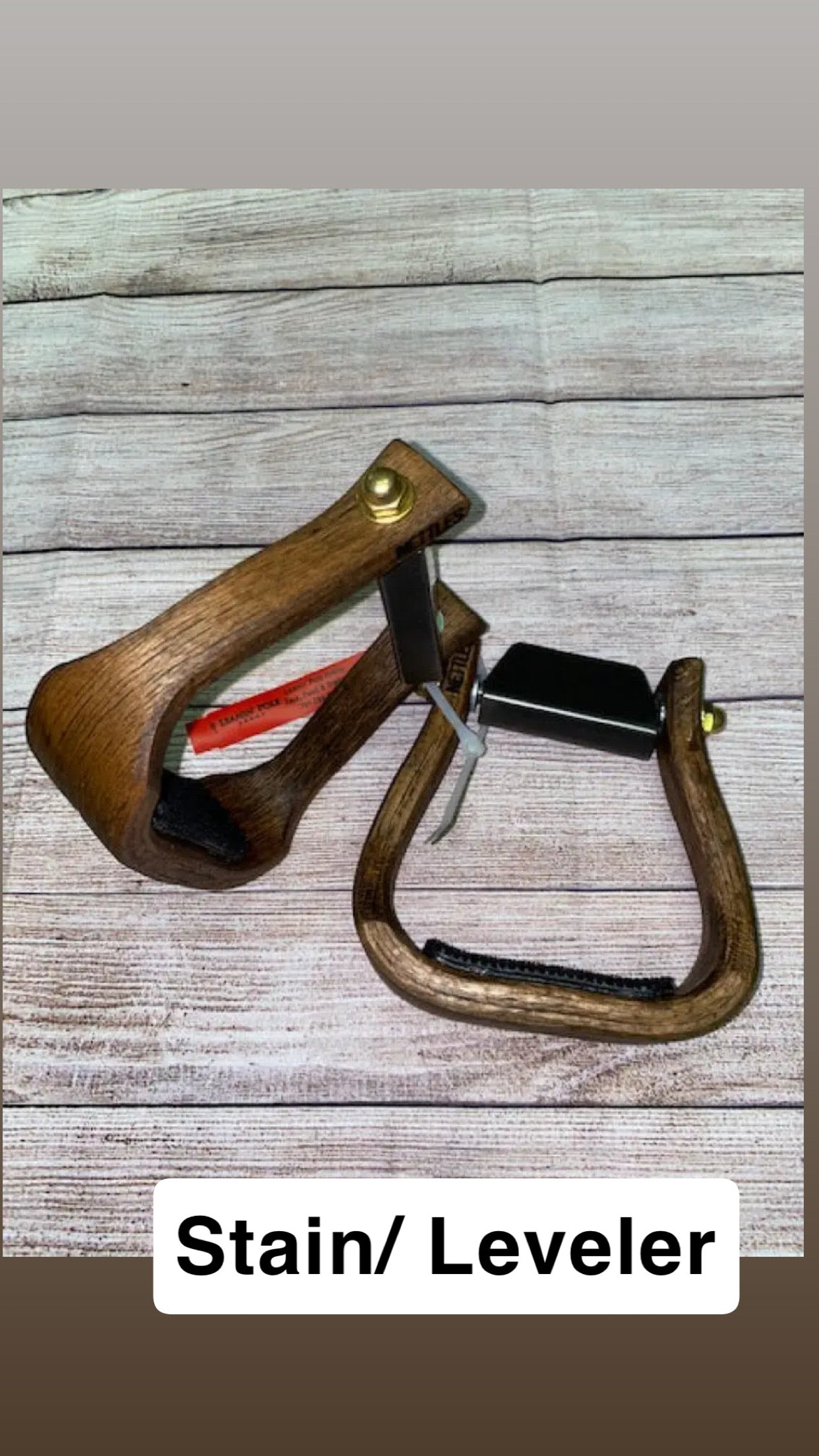 Nettles Stirrups "The Barrel Racer" - Petite 2"