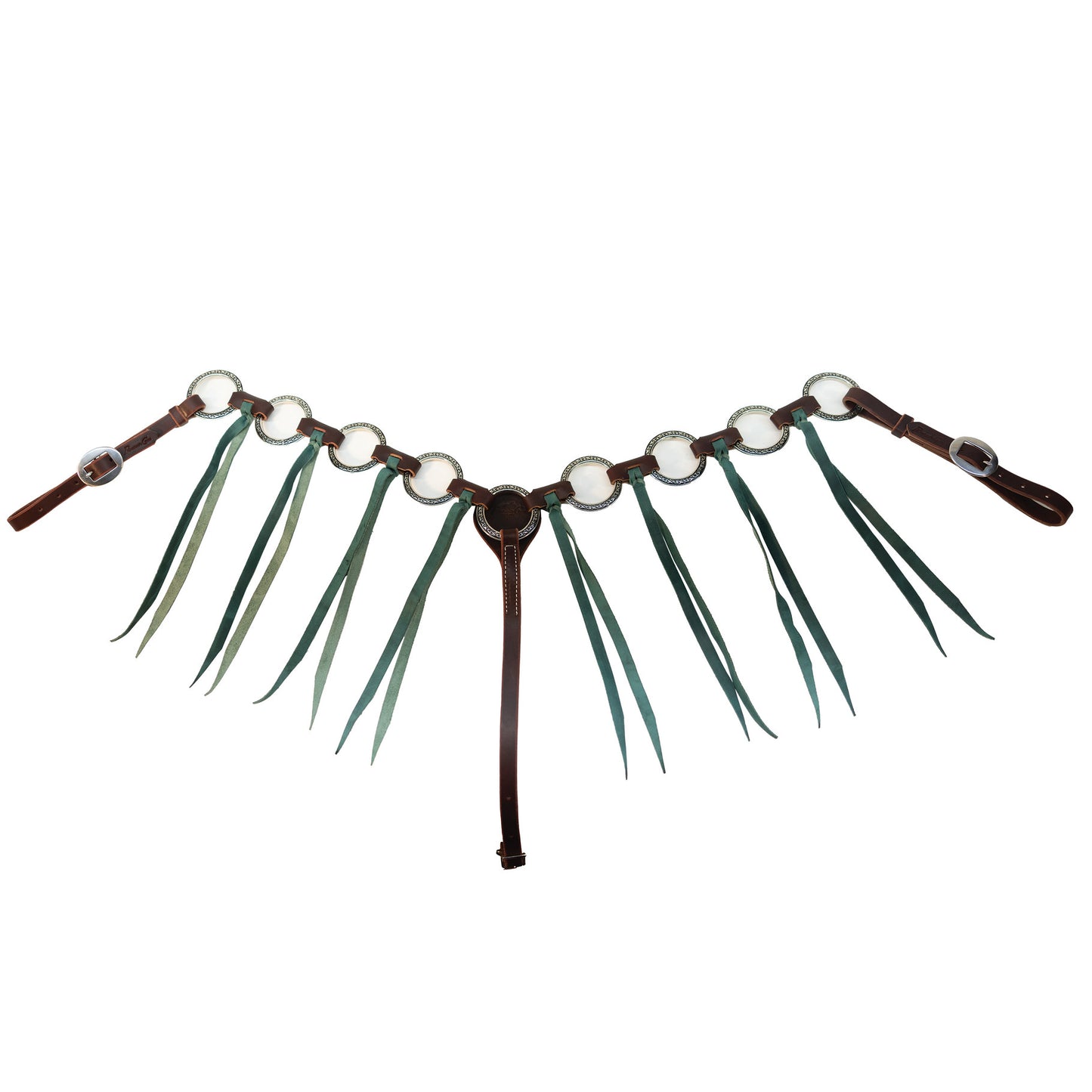 Professional's Choice Tack Set- Emerald/Burgundy