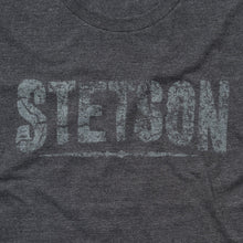 Load image into Gallery viewer, Stetson Men&#39;s Distressed Stetson Logo T-Shirt

