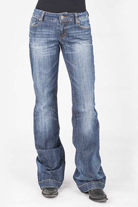 Stetson Women's Pieced Stitch 214 City Trouser Jean
