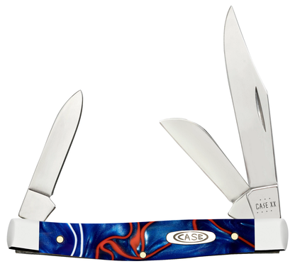 Case Smooth Patriotic Kirinite® Medium Stockman Knife