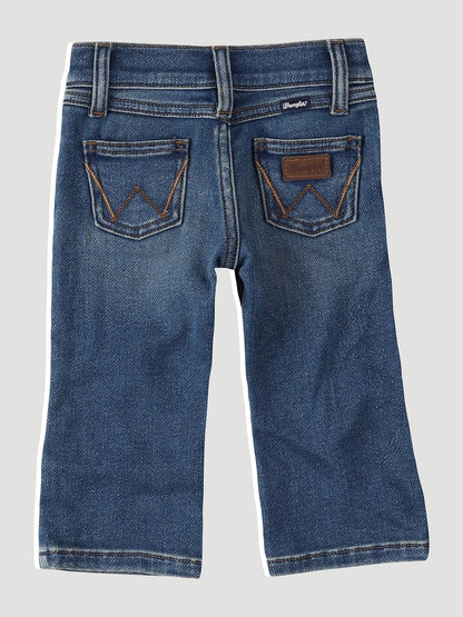 Wrangler Boy's Toddler Dashed Ropin' Bootcut Jean