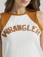Load image into Gallery viewer, Wrangler Women&#39;s Embroidered Vintage Logo Tank Top
