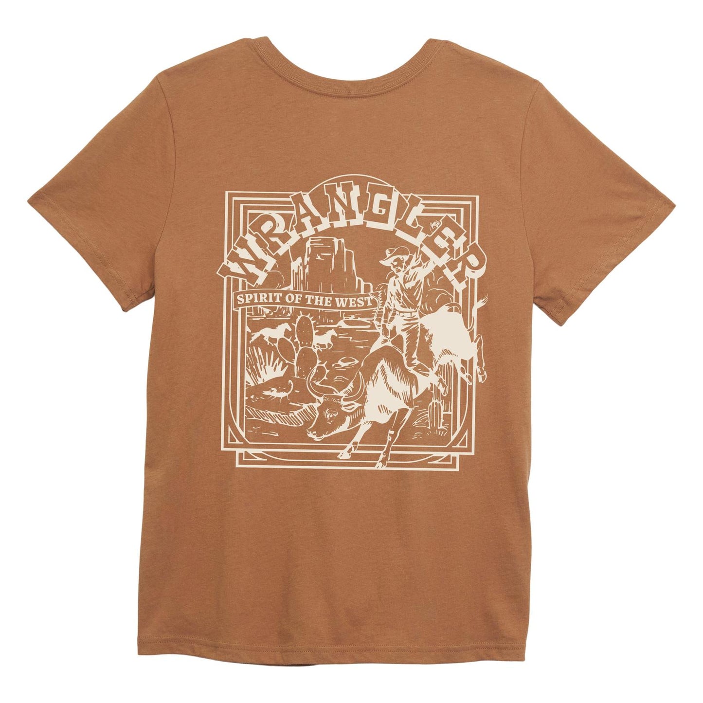 Wrangler Women's Retro Desert Bull Rider T-Shirt