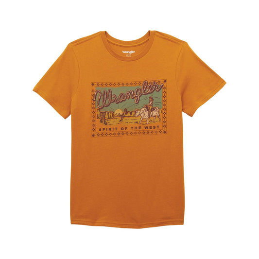 Wrangler Women's Sudan Brown Sundown T-Shirt