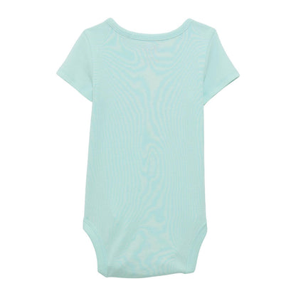Wrangler Girl's Infant Teal Cactus Short Sleeve Bodysuit
